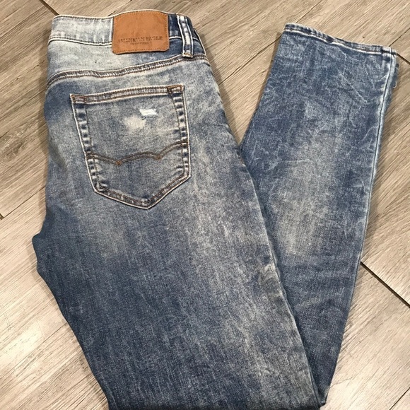 American Eagle Outfitters Next Level Stretch Skinny Distressed Jeans size 32x32
